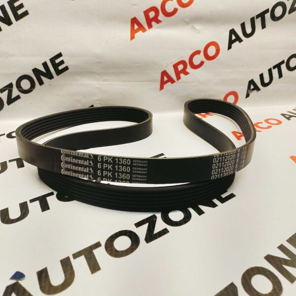 BELTS 6PK1360 RANGE ROVER 3.6L PETROL XENON SUMO 2.2 CONTI