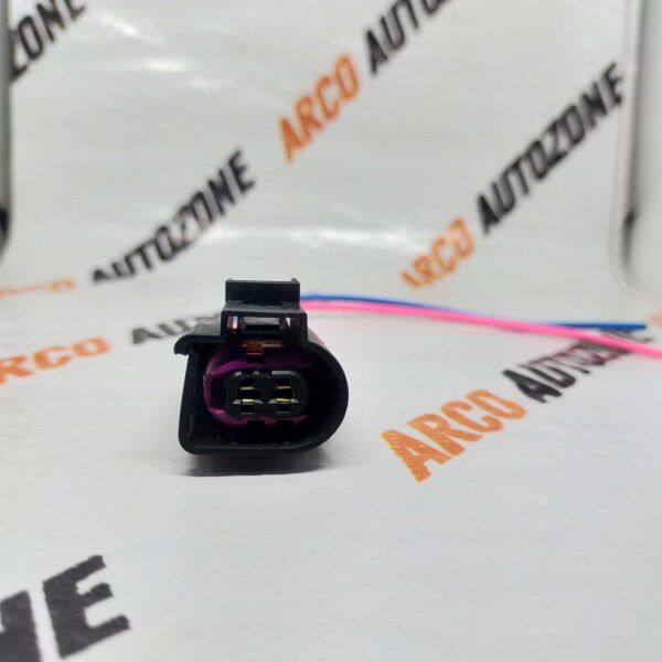 ELECTRONIC COMPONENTS WIRING HARNESS COUPLER POLO VENTO RAPID BIG 2 PIN PINK 4D0971992