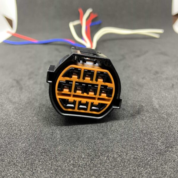 ELECTRONIC COMPONENTS WIRING HARNESS COUPLER VERNA 12 BROWN PROJ ALL HEADLIGHT