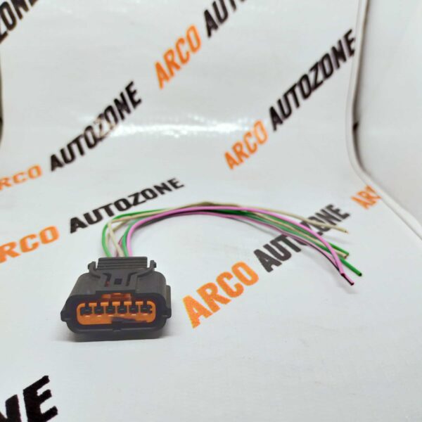 ELECTRONIC COMPONENTS WIRING HARNESS COUPLER REAR BUMPER SENSOR HYUNDAI 6 PIN