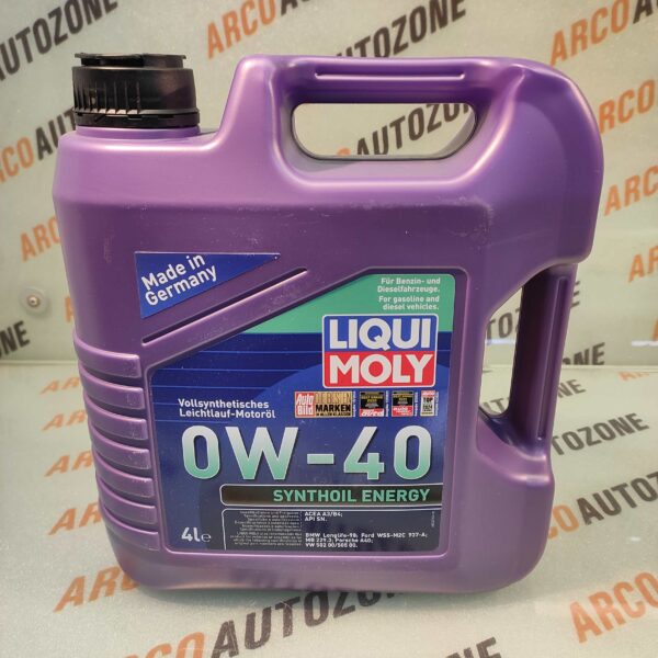 ENGINE OIL 4L 0W40 SYNTHOIL ENERGY LIQUI MOLY 2451