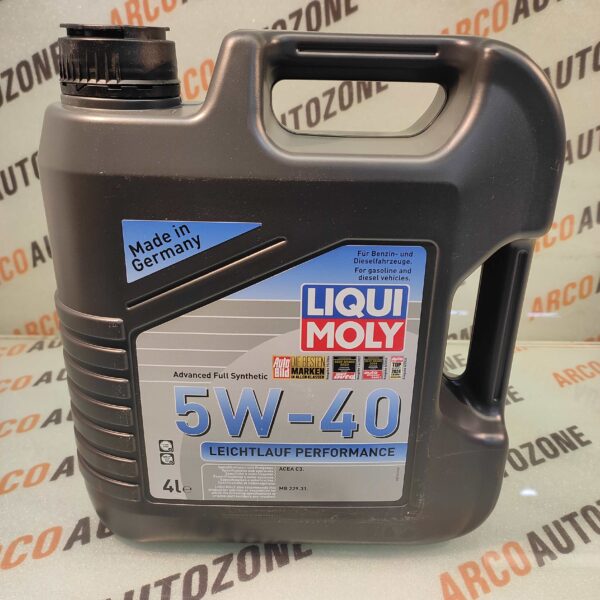ENGINE OIL 4L 5W40 LEICHTLAUF LIQUI MOLY 21593